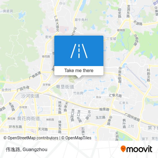 伟逸路 map