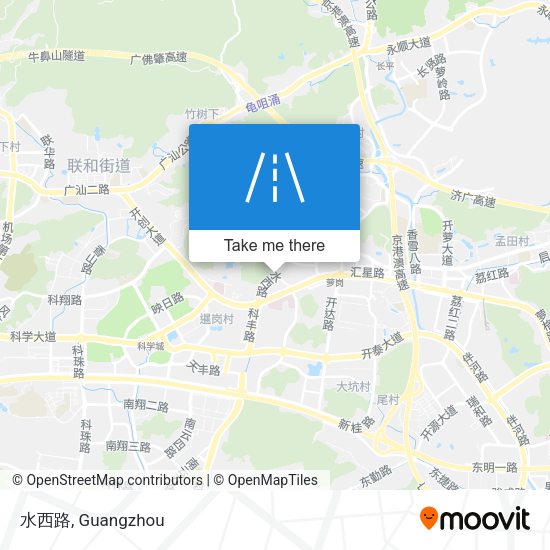 水西路 map