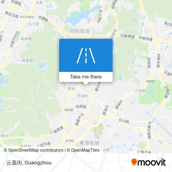 云嘉街 map
