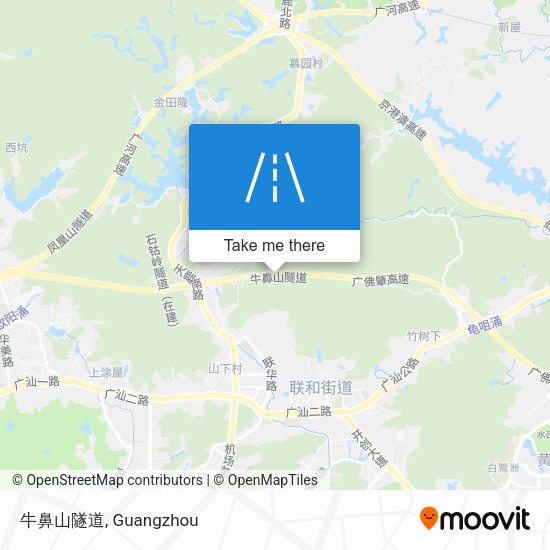 牛鼻山隧道 map