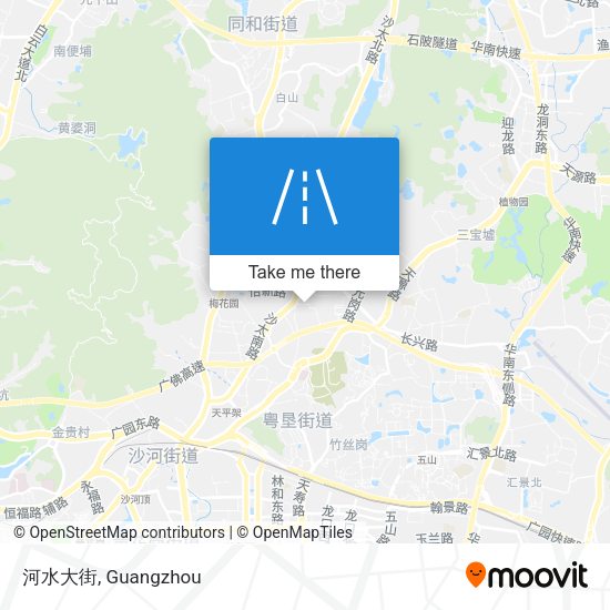 河水大街 map