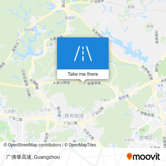 广佛肇高速 map