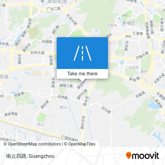南云四路 map