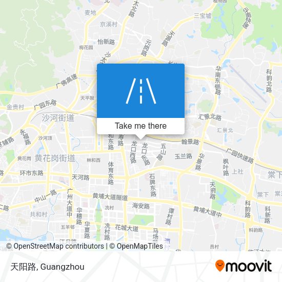 天阳路 map