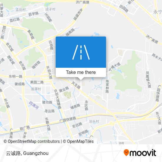 云诚路 map