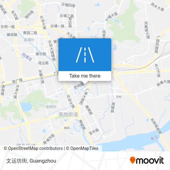 文运坊街 map