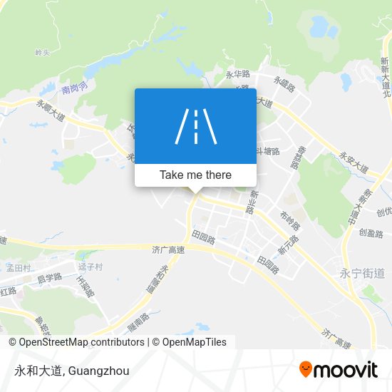 永和大道 map