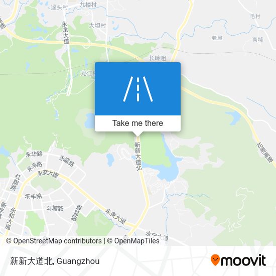 新新大道北 map