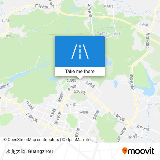 永龙大道 map