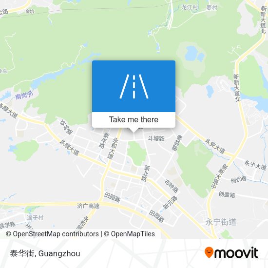 泰华街 map