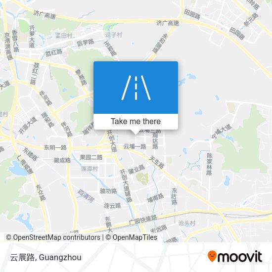 云展路 map