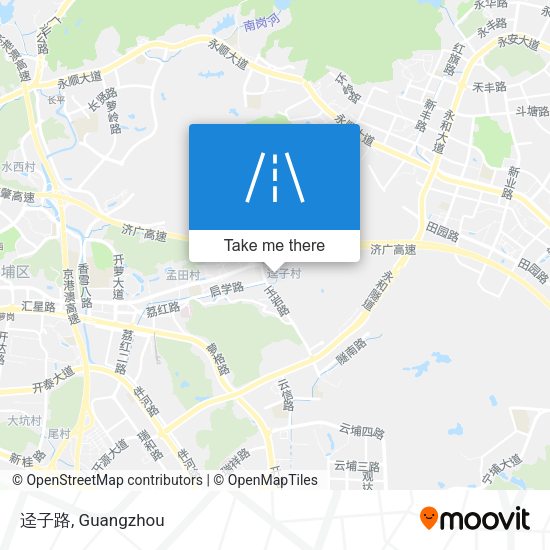 迳子路 map