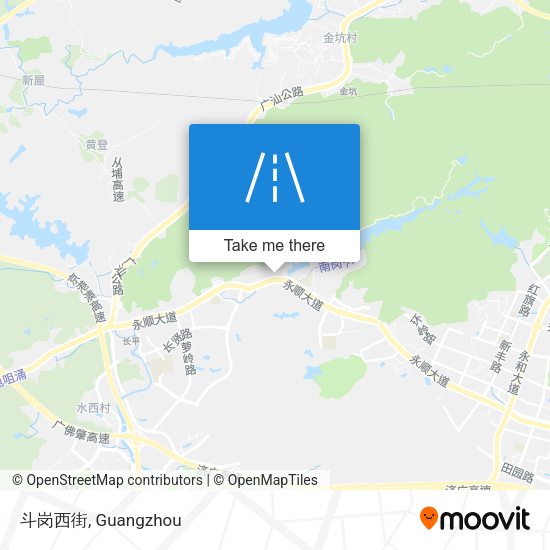 斗岗西街 map