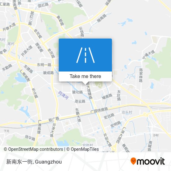 新南东一街 map