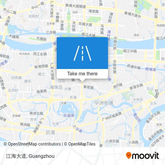江海大道 map
