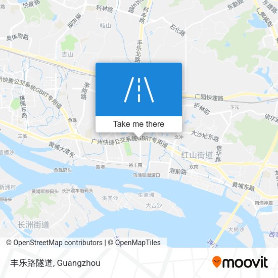 丰乐路隧道 map
