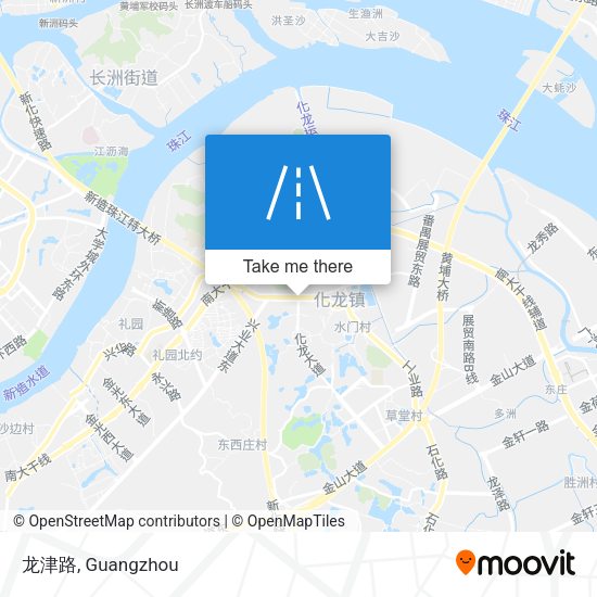 龙津路 map