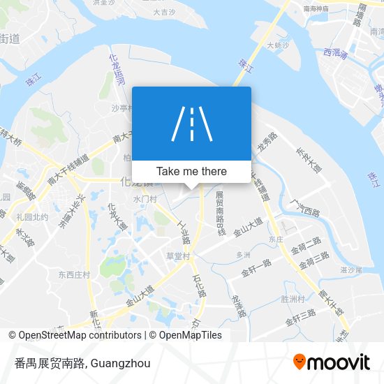 番禺展贸南路 map