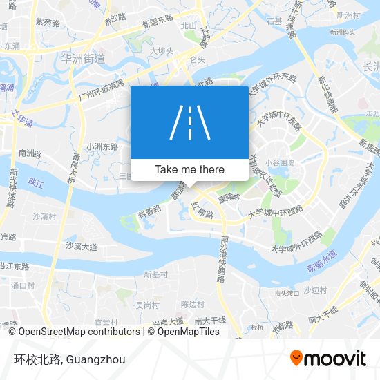 环校北路 map