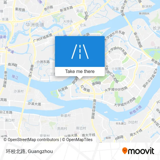 环校北路 map