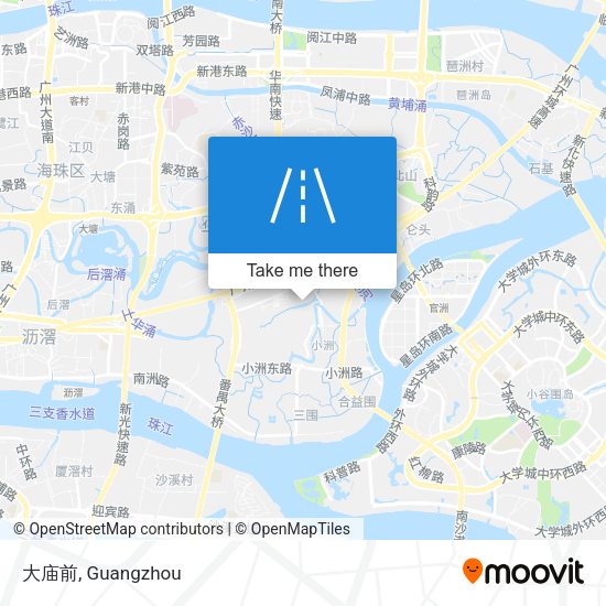 大庙前 map