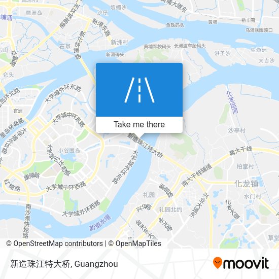 新造珠江特大桥 map