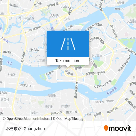环校东路 map