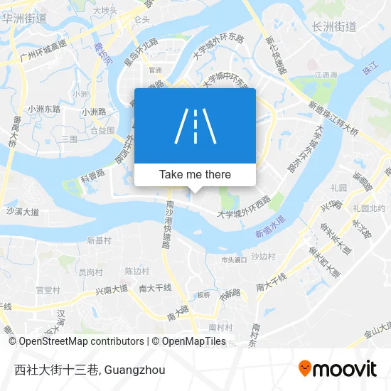 西社大街十三巷 map