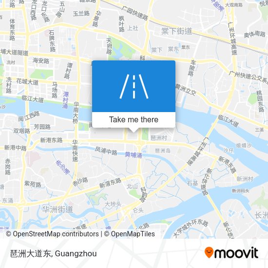 琶洲大道东 map