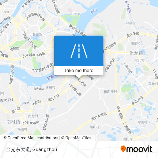 金光东大道 map