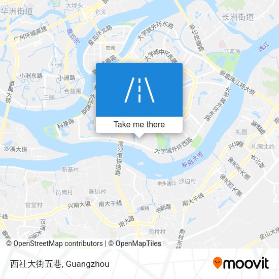 西社大街五巷 map