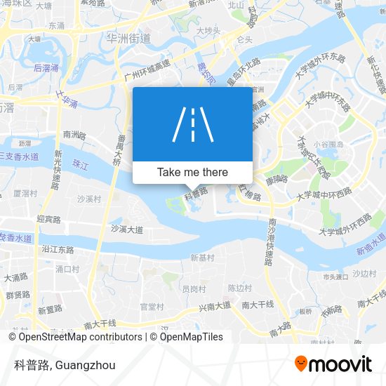 科普路 map