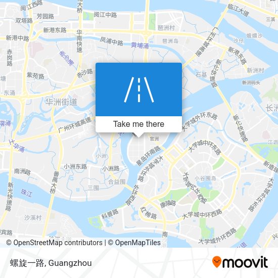 螺旋一路 map