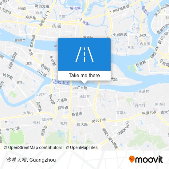 沙溪大桥 map