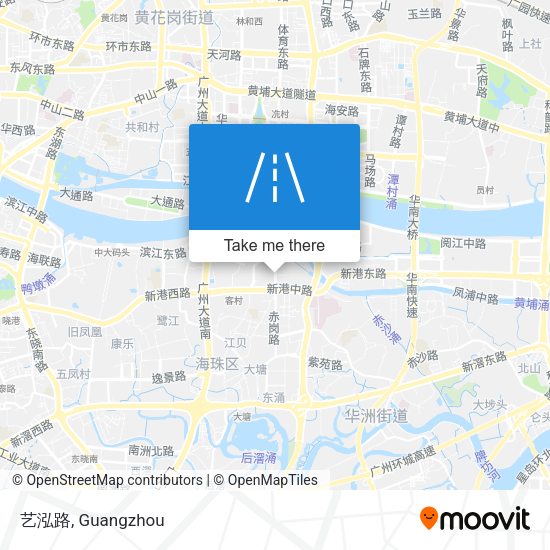 艺泓路 map