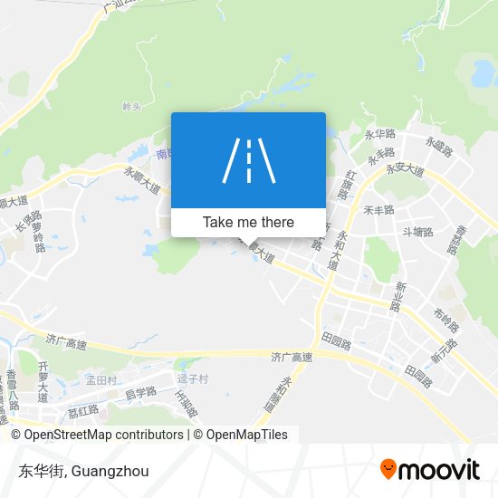 东华街 map