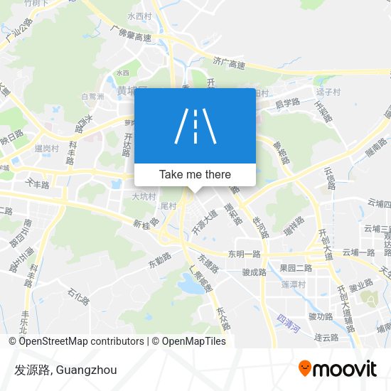 发源路 map