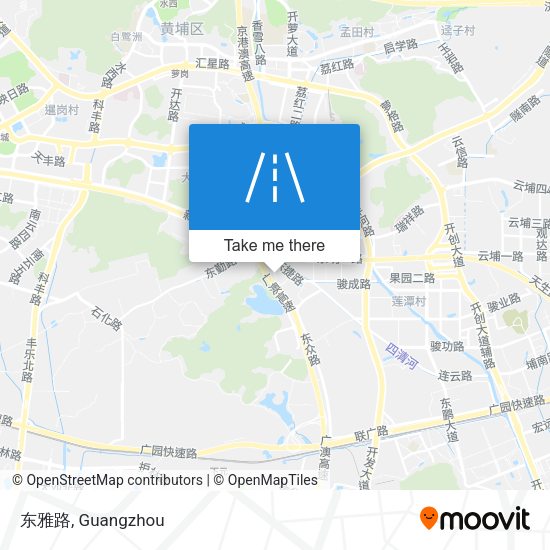 东雅路 map