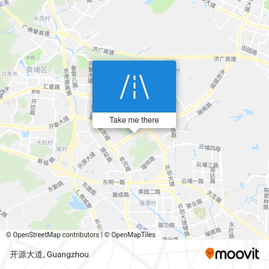 开源大道 map