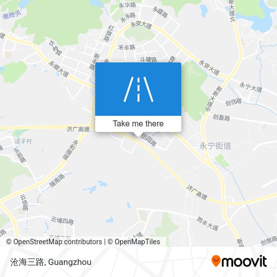 沧海三路 map