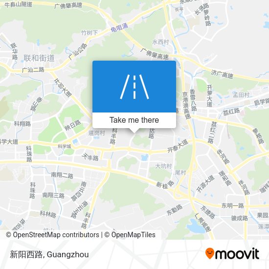新阳西路 map