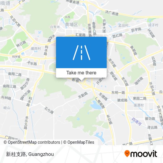 新桂支路 map