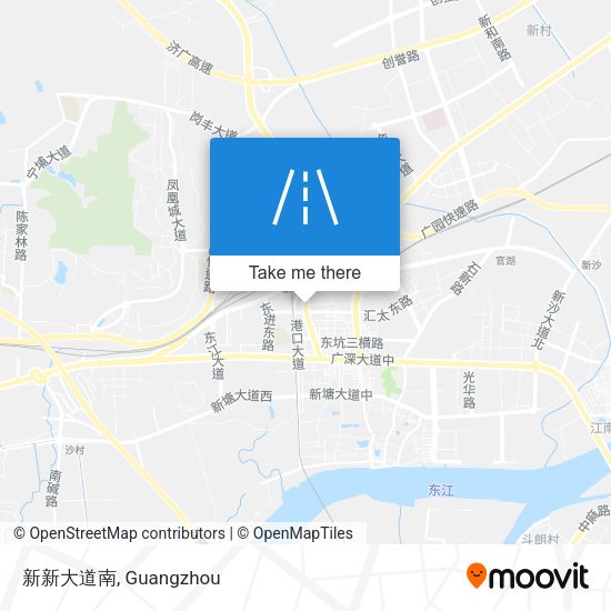 新新大道南 map