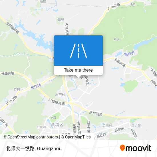 北师大一纵路 map