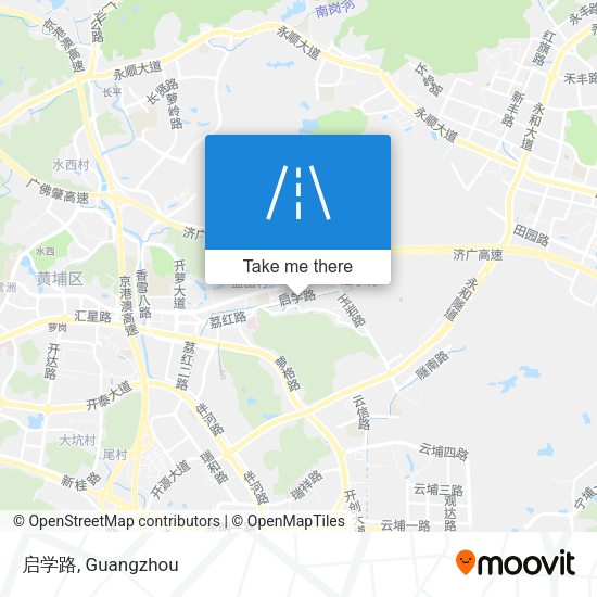 启学路 map