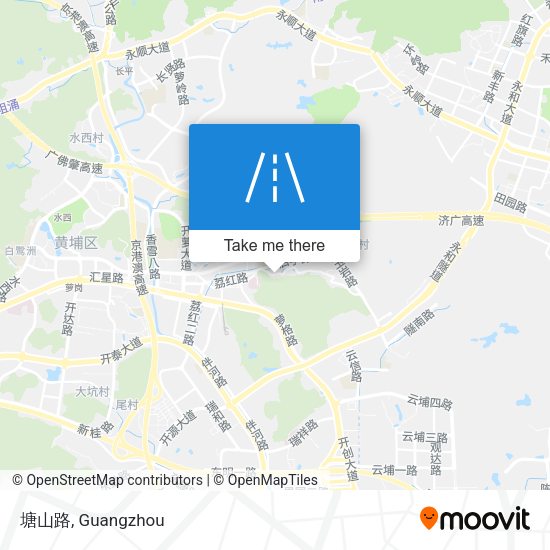 塘山路 map