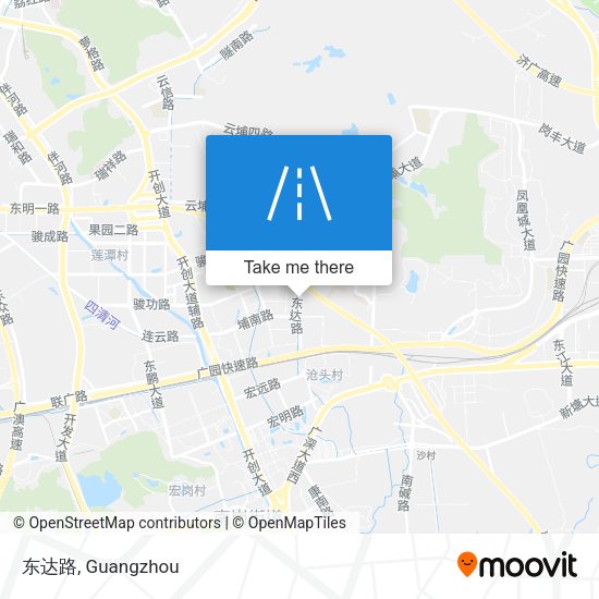 东达路 map