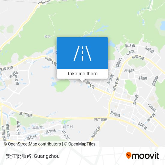 贤江贤顺路 map