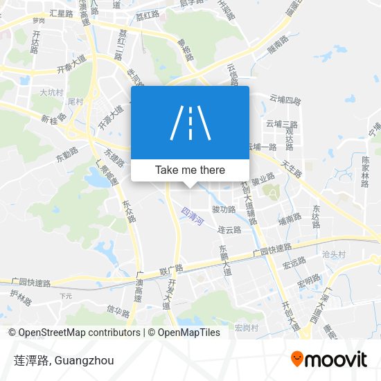 莲潭路 map