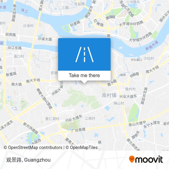 观景路 map
